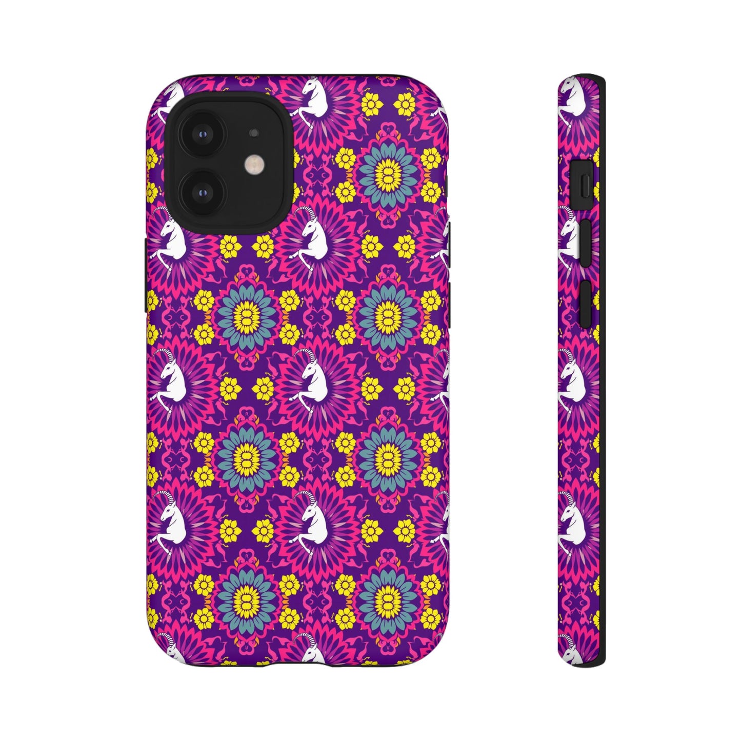 Tough Cases, Capricorn, Zodiac, Flower Pattern