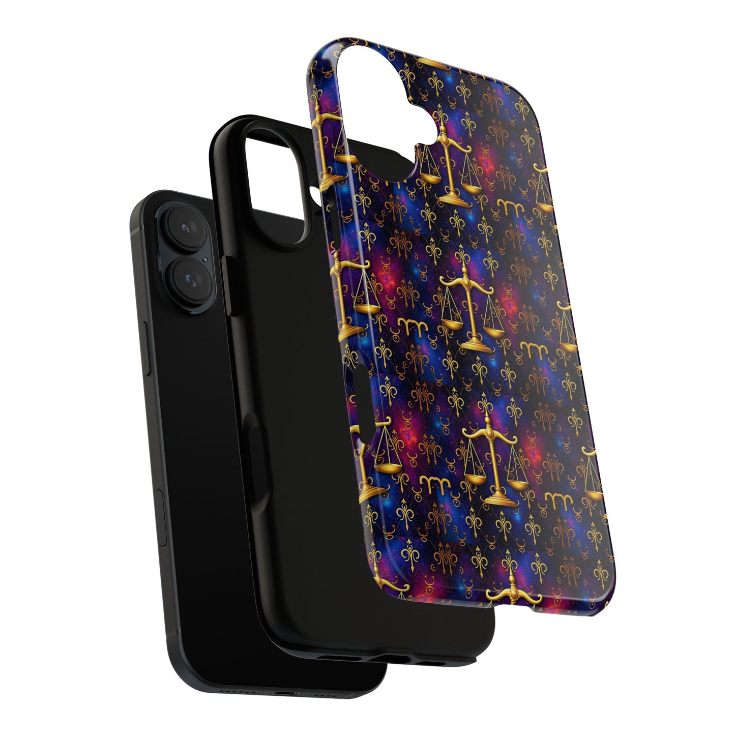 Tough Cases, Libra, Zodiac v2, Metal Pattern
