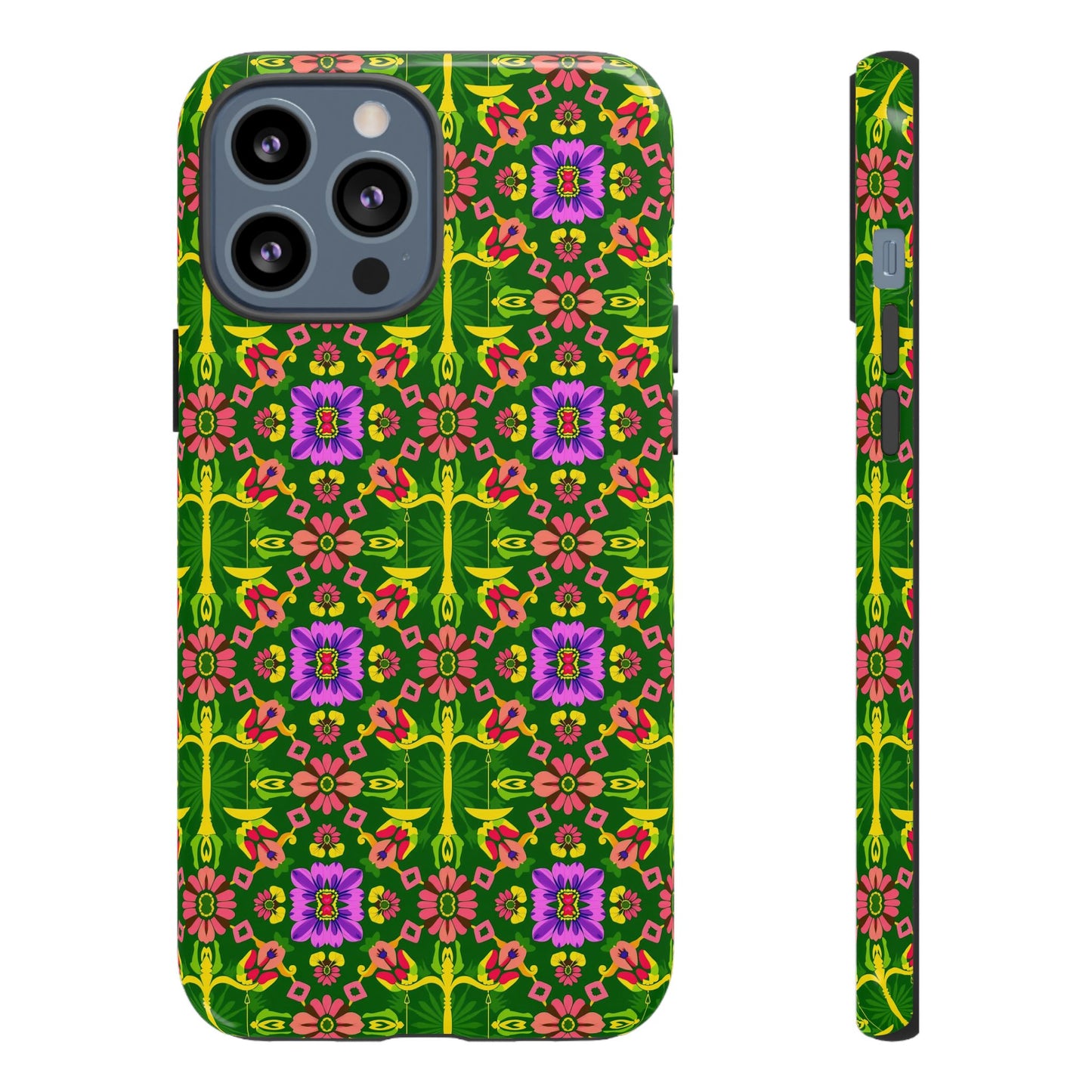 Tough Cases, Libra, Zodiac, Flower Pattern