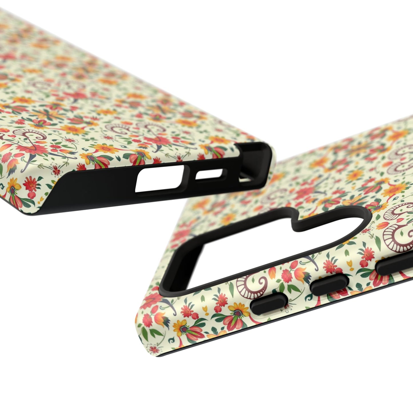 Tough Cases, Aries, Zodiac, Flower Pattern