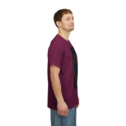 Unisex Heavy Cotton T-Shirt, Capricorn Animal v3, Symbol, Zodiac Design