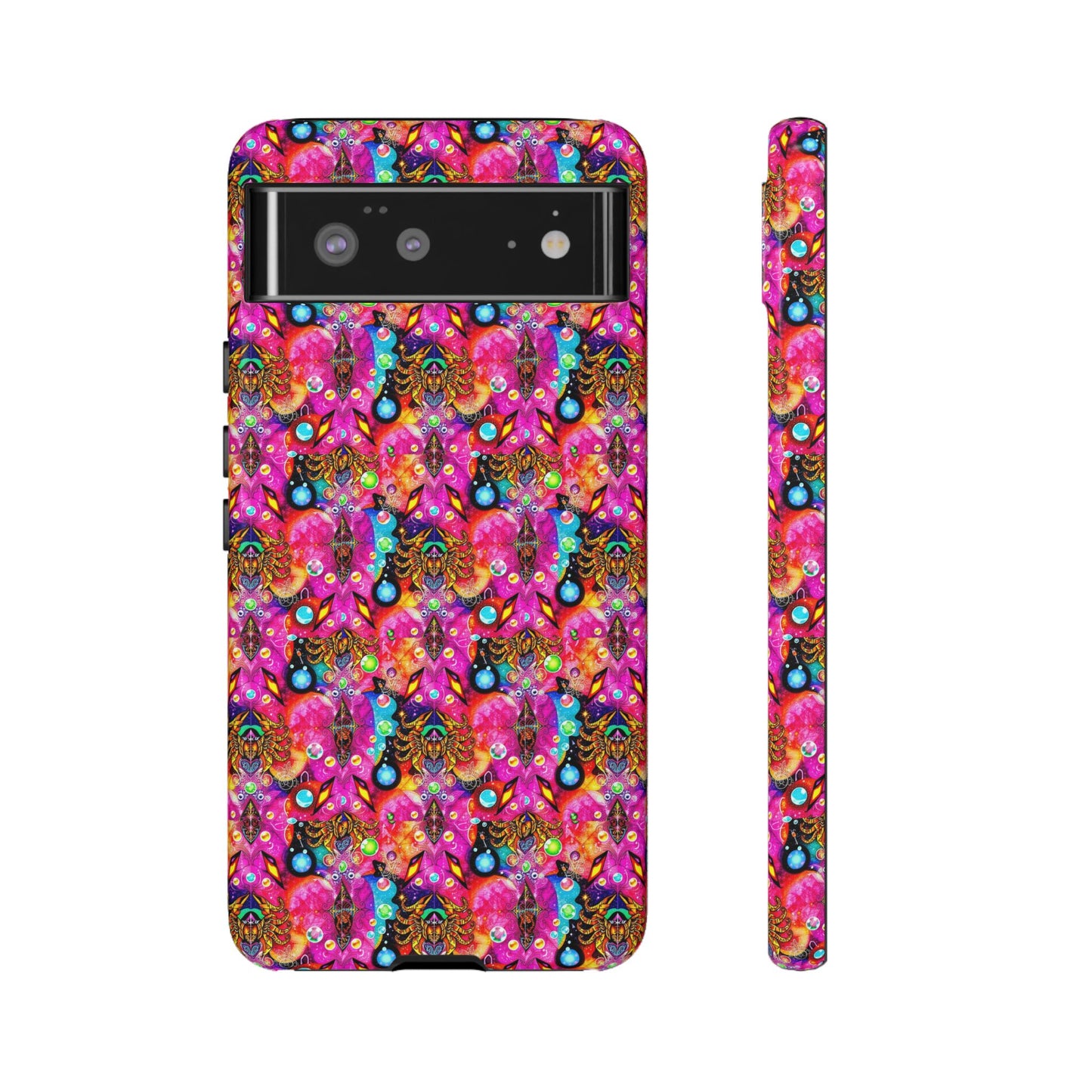 Tough Cases, Scorpio, Zodiac v1, Bubble Pattern