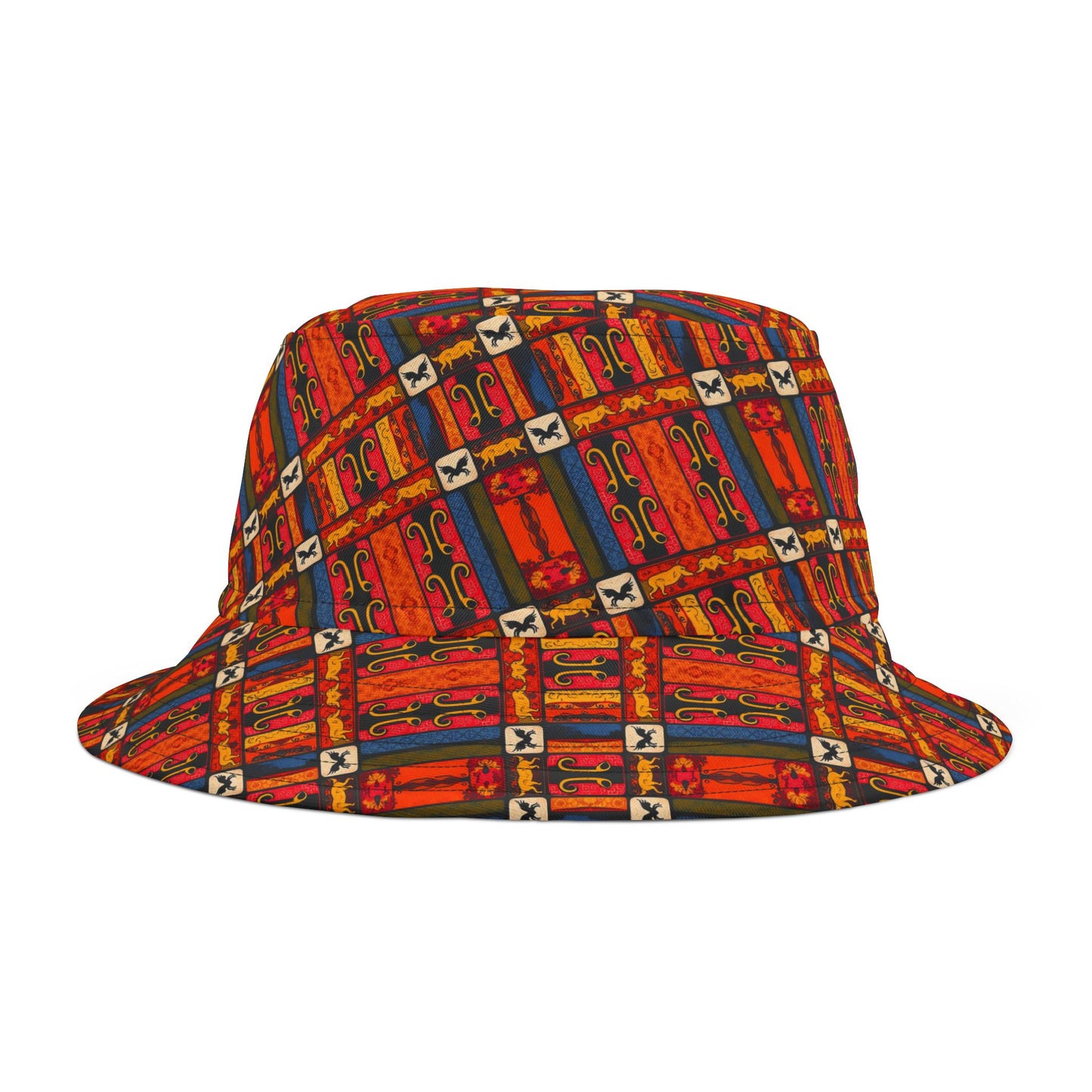 Bucket Hat, (AOP), Virgo v1, Zodiac Shape Pattern