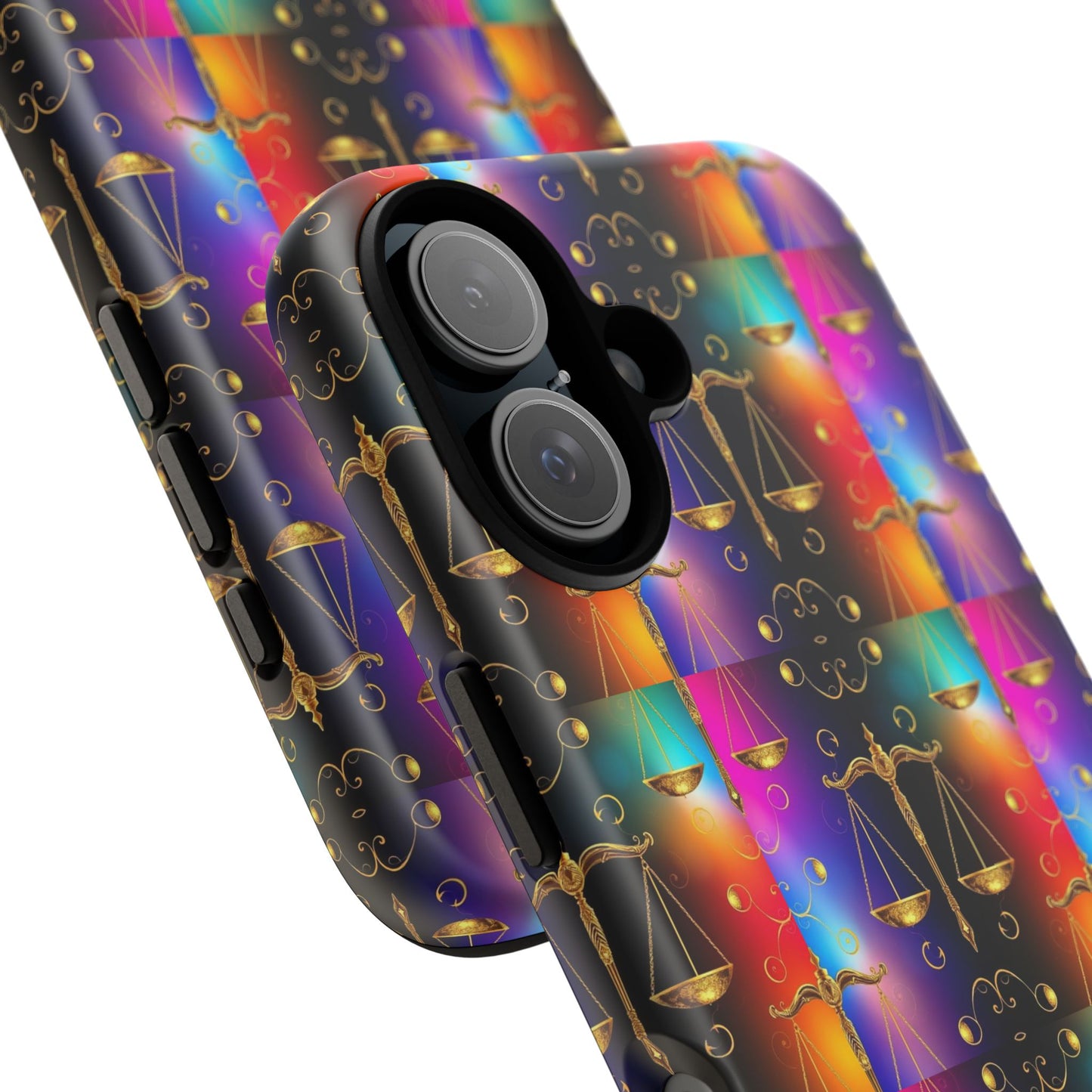 Tough Cases, Libra, Zodiac v1, Metal Pattern