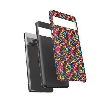 Tough Cases, Sagittarius, Zodiac v1, Bubble Pattern
