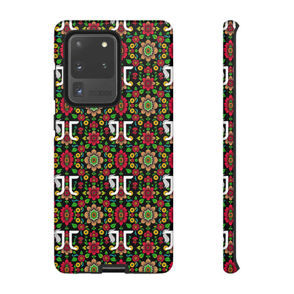 Tough Cases, Gemini, Zodiac v4, Flower Pattern