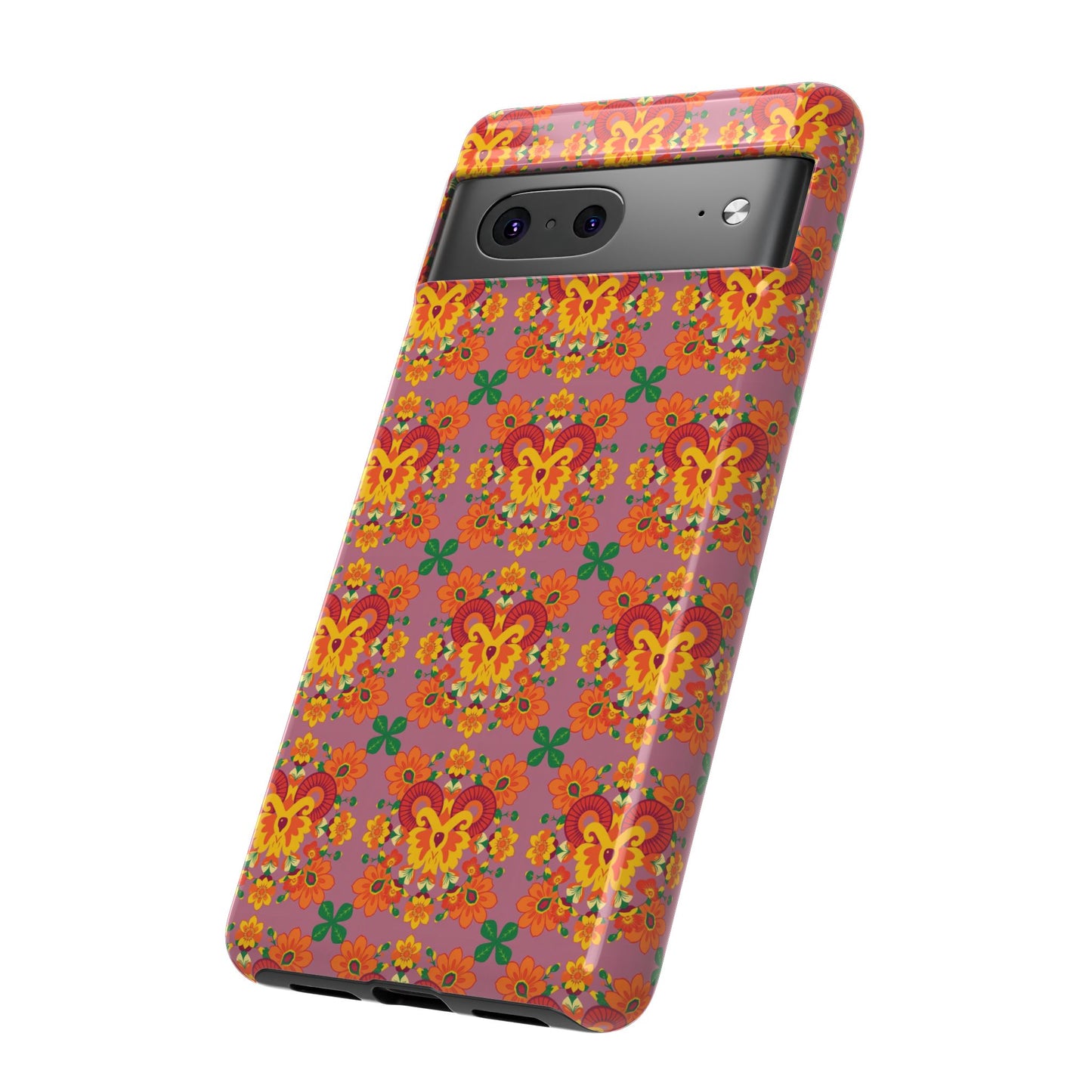Tough Cases, Aries, Zodiac v1, Flower Pattern