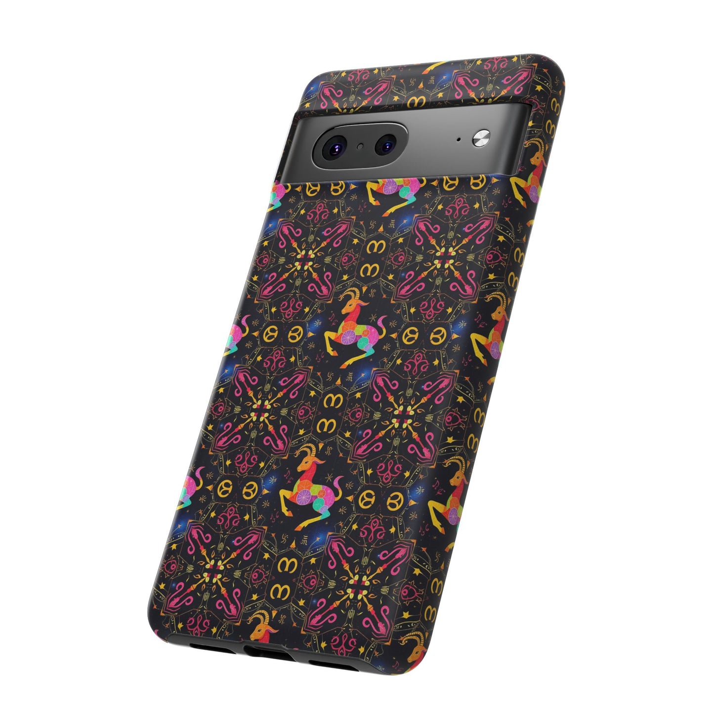 Tough Cases, Capricorn, Zodiac v2, Metal Pattern