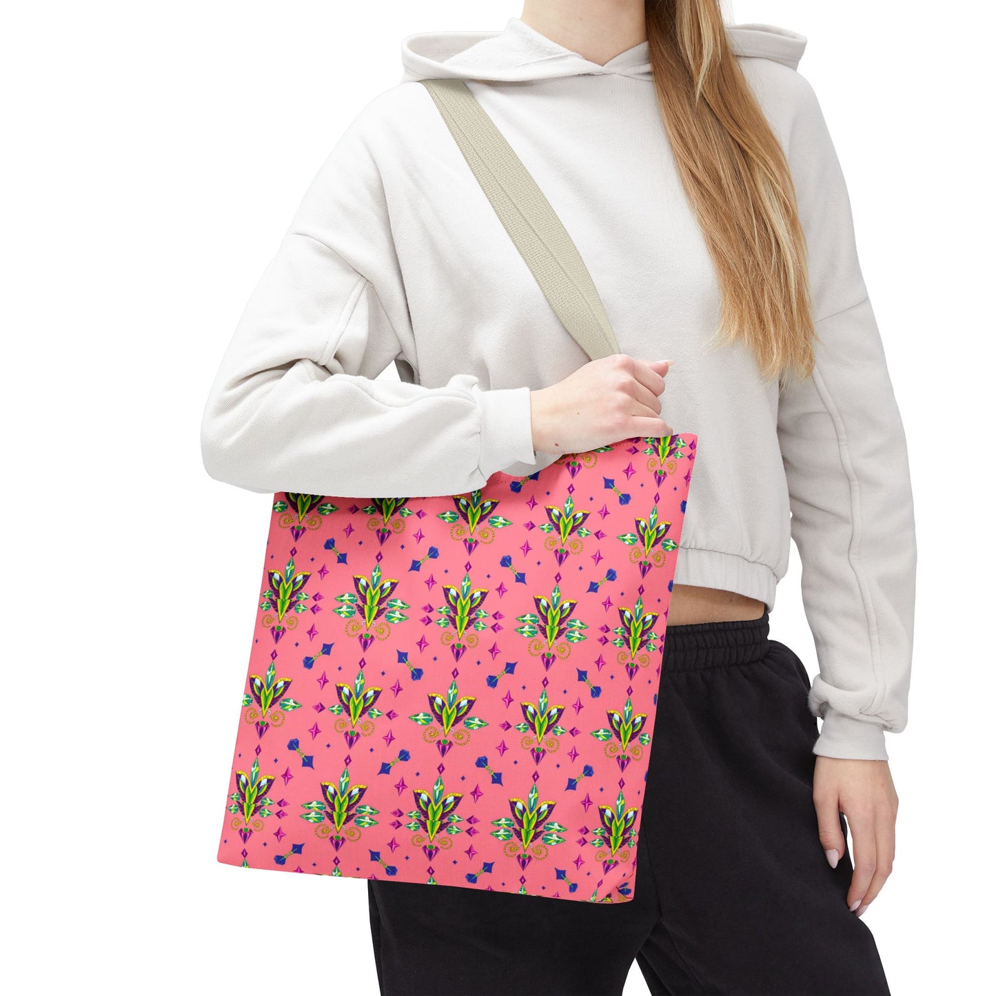 Tote Bag (AOP), Aquarius, Zodiac, Jewel Pattern