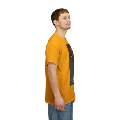 Unisex Heavy Cotton T-Shirt, Taurus God, Zodiac Design