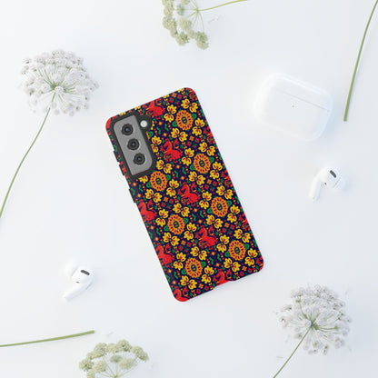 Tough Cases, Virgo, Zodiac v2, Flower Pattern