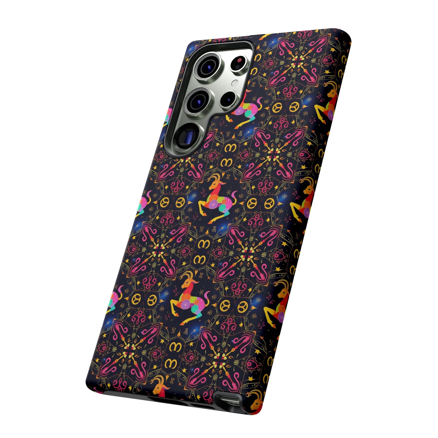 Tough Cases, Capricorn, Zodiac v2, Metal Pattern