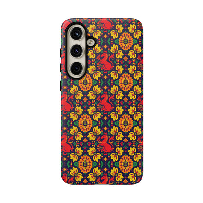 Tough Cases, Virgo, Zodiac v2, Flower Pattern