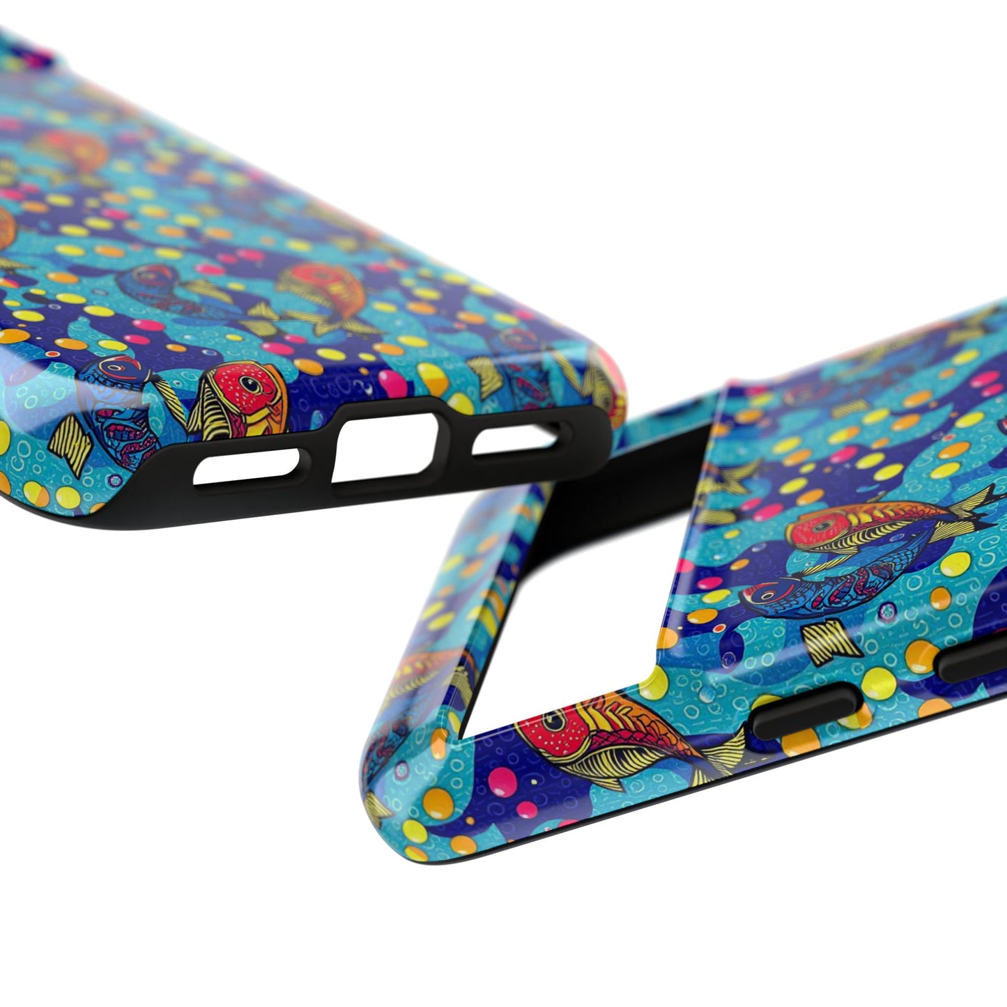 Tough Cases, Pisces, Zodiac v2, Bubble Pattern