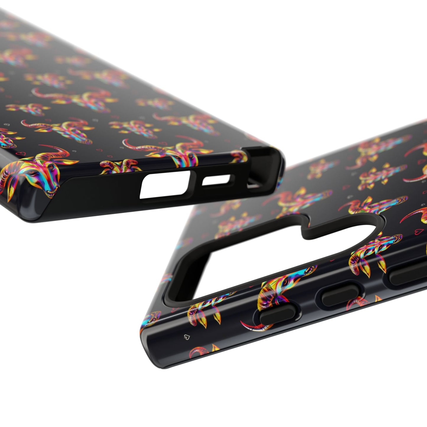 Tough Cases, Taurus, Zodiac, Metal Pattern