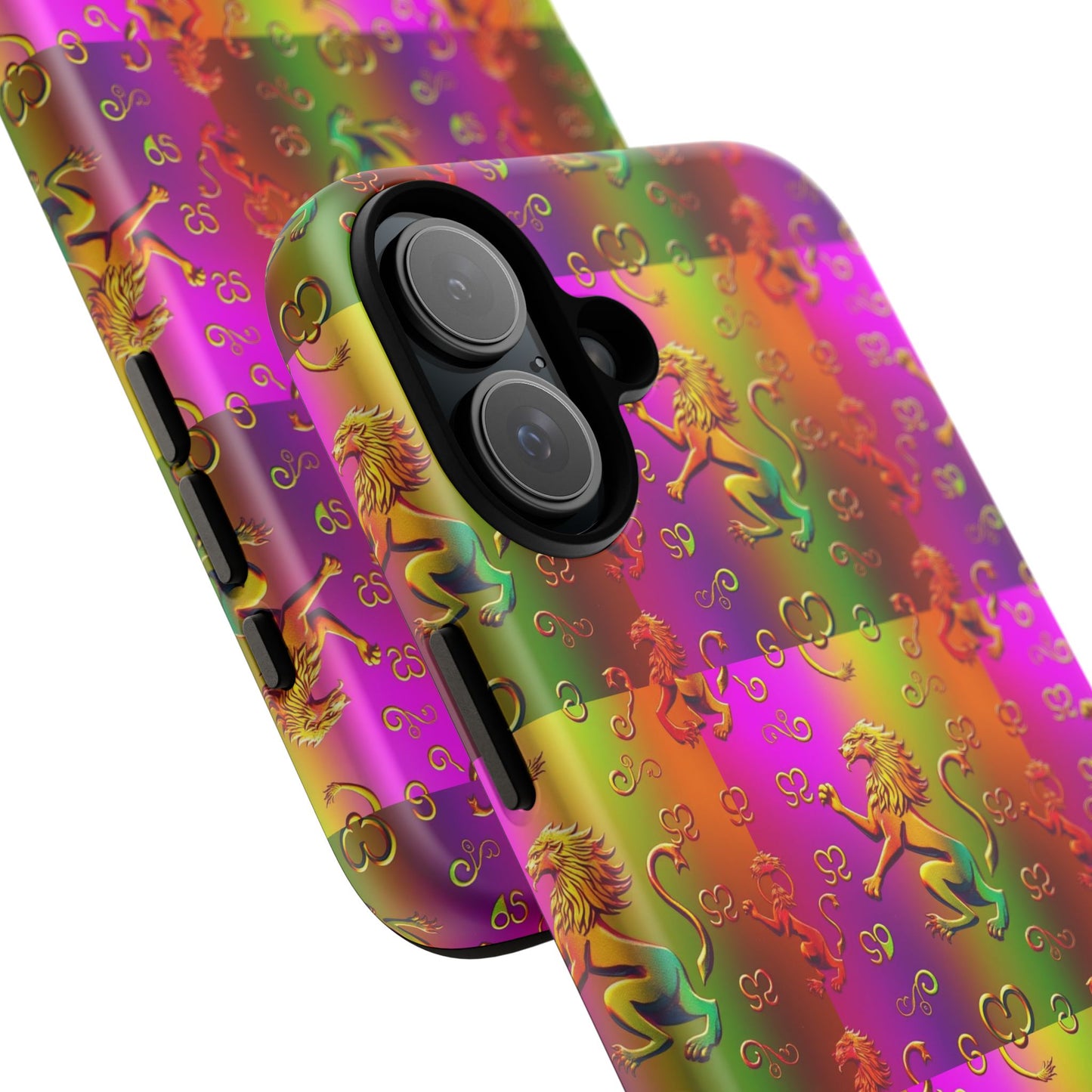 Tough Cases, Leo, Zodiac v1, Metal Pattern