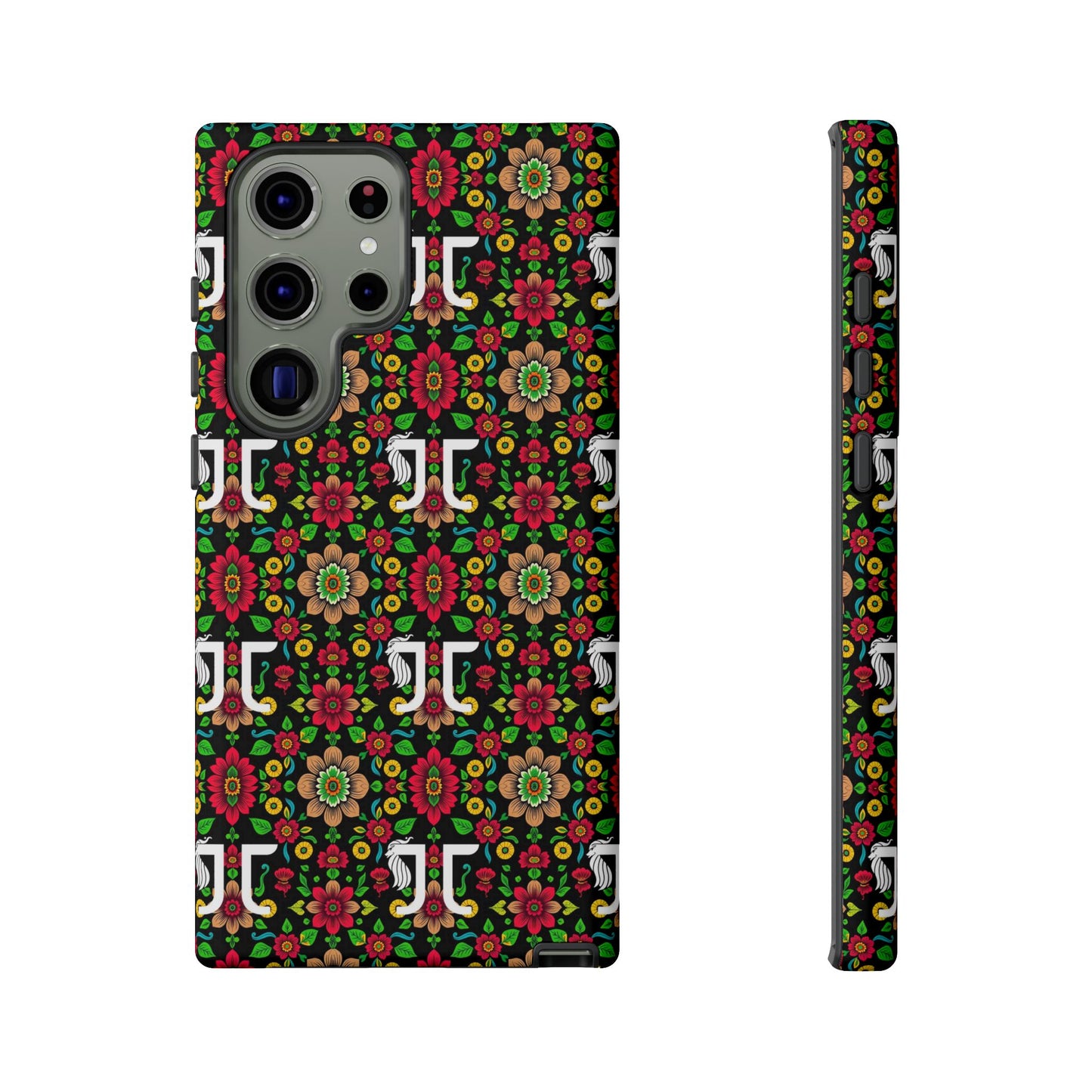 Tough Cases, Gemini, Zodiac v4, Flower Pattern