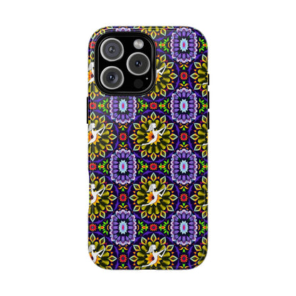 Tough Cases, Sagittarius, Zodiac v1, Flower Pattern