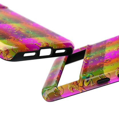 Tough Cases, Leo, Zodiac v1, Metal Pattern