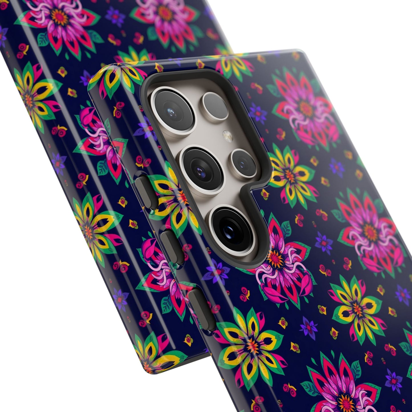 Tough Cases, Scorpio, Zodiac v4, Flower Pattern