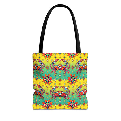 Tote Bag (AOP), Cancer, Zodiac, Jewel Pattern