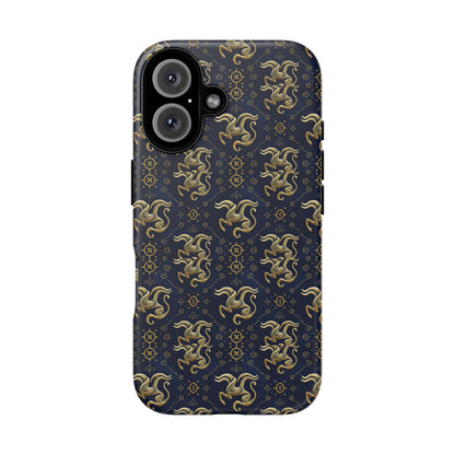 Tough Cases, Aquarius, Zodiac v2, Metal Pattern