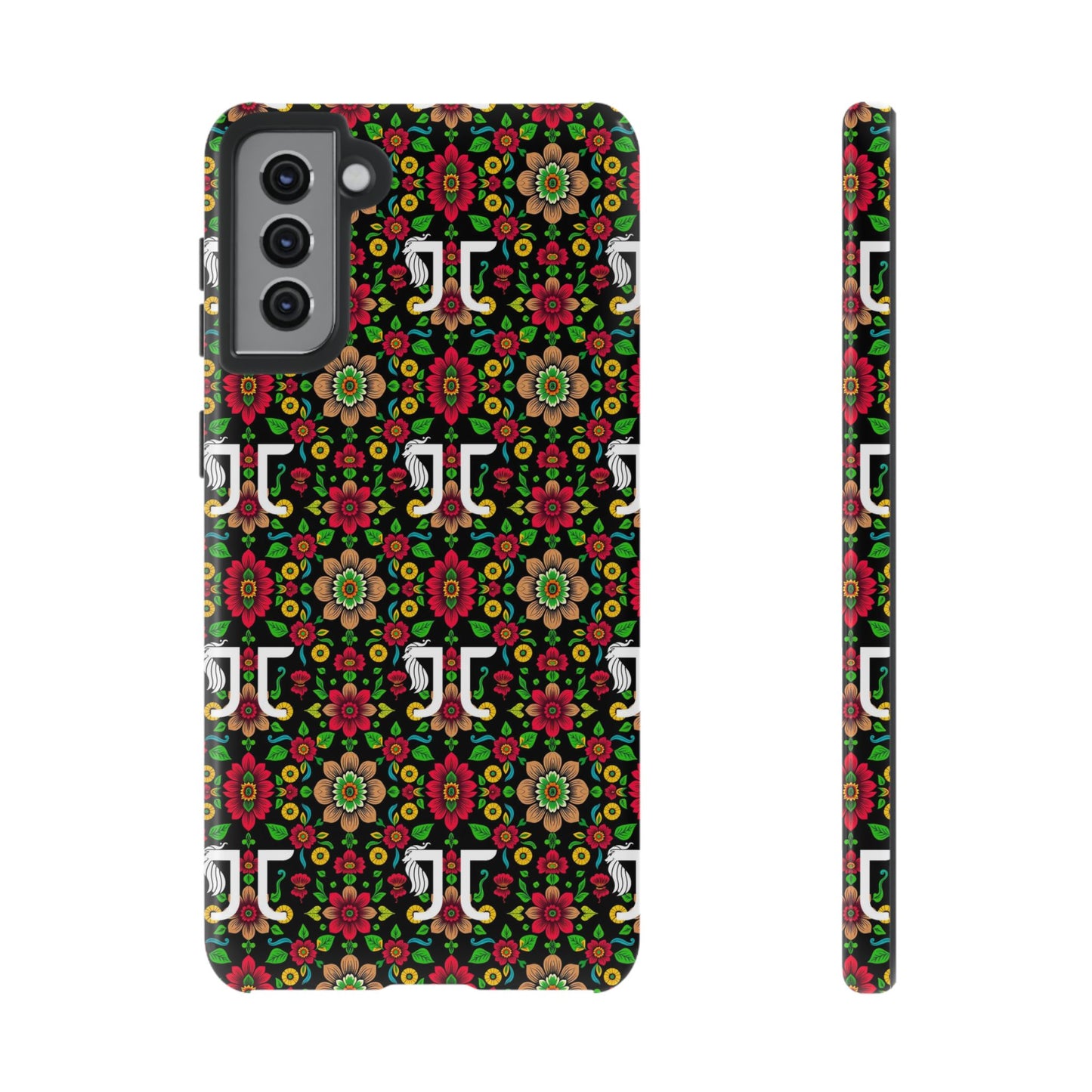Tough Cases, Gemini, Zodiac v4, Flower Pattern