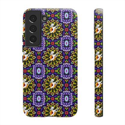 Tough Cases, Sagittarius, Zodiac v1, Flower Pattern