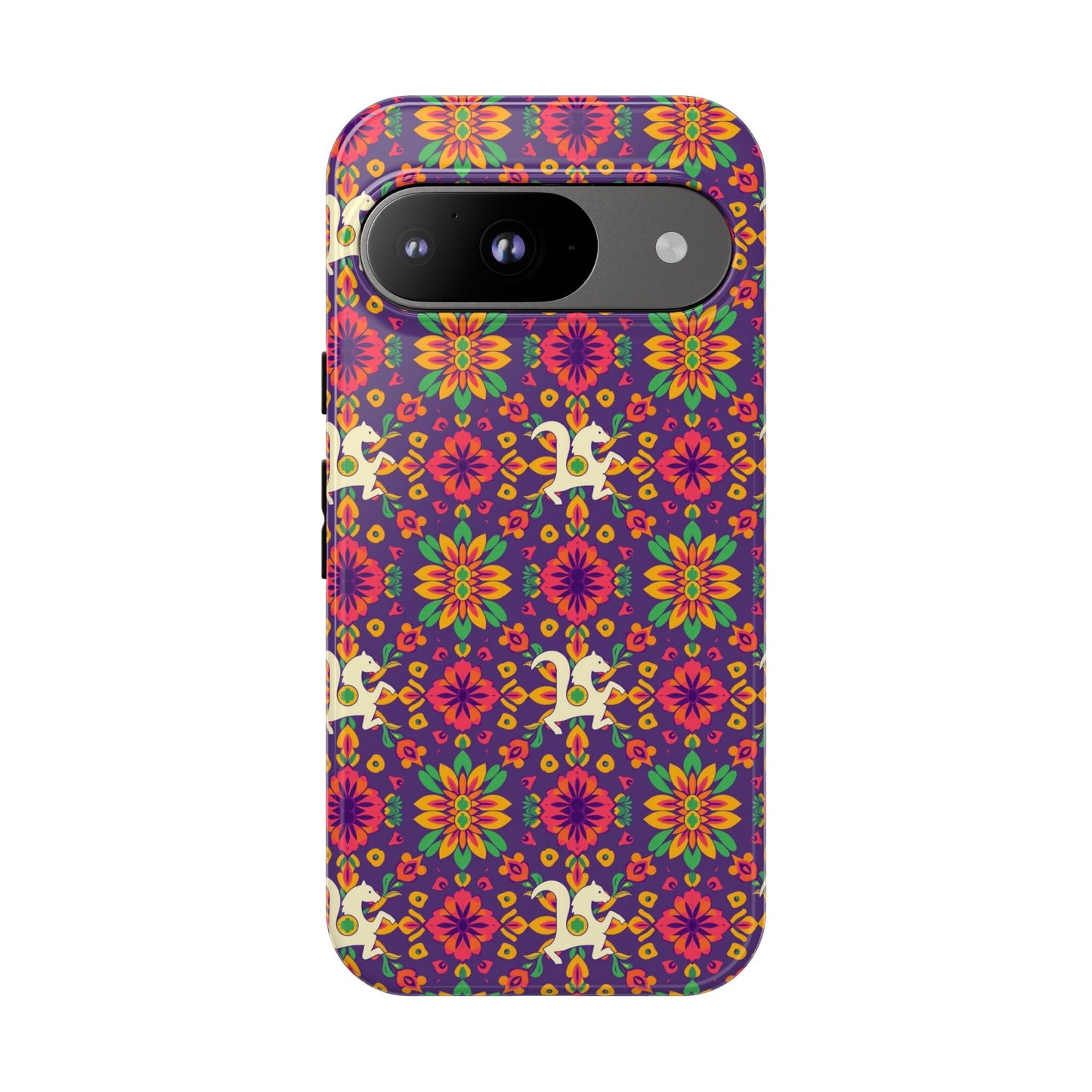 Tough Cases, Aquarius, Zodiac v1, Flower Pattern