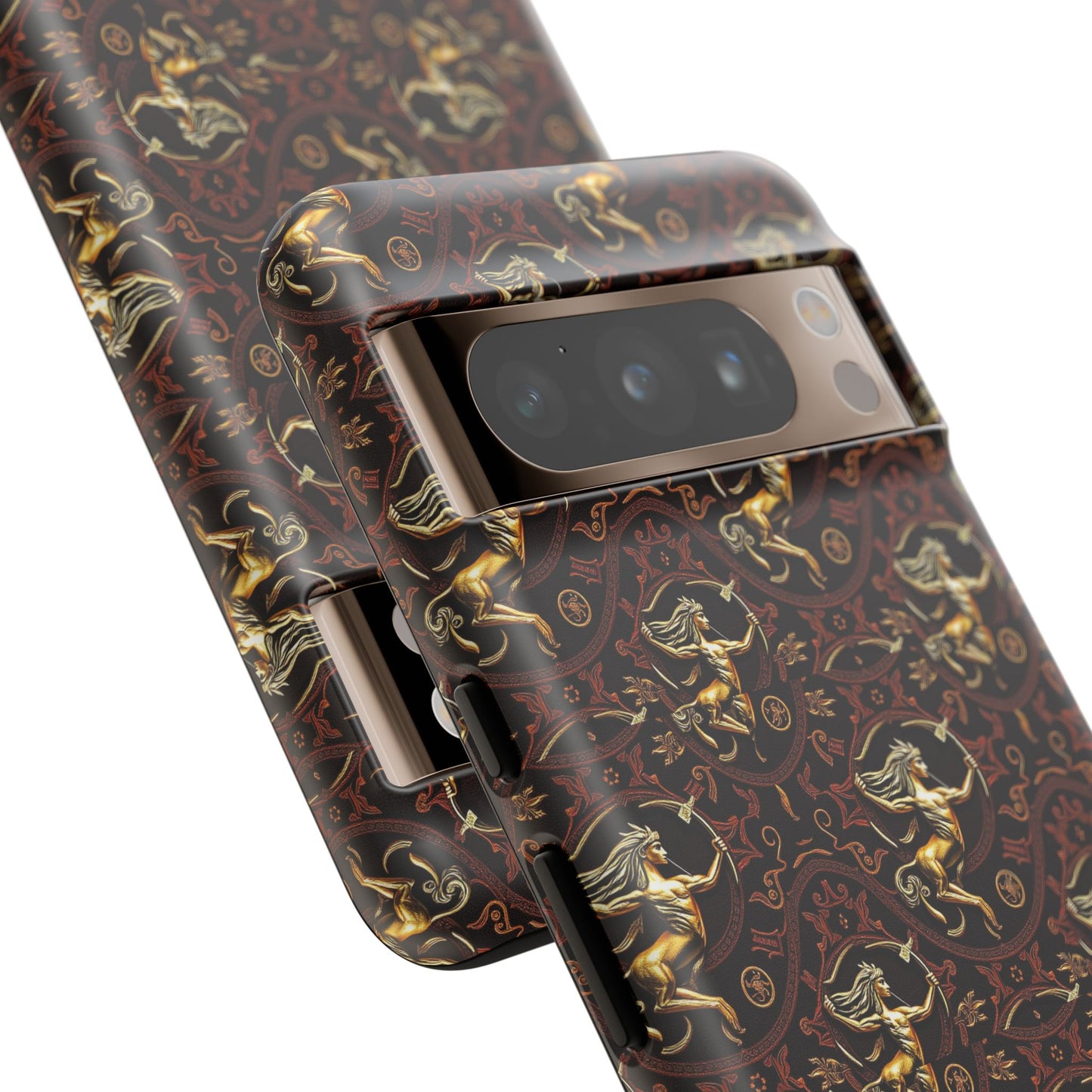 Tough Cases, Sagittarius, Zodiac, Metal Pattern