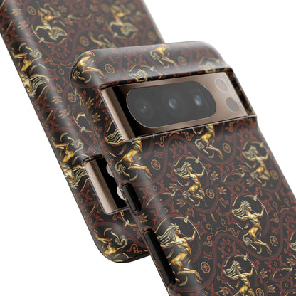 Tough Cases, Sagittarius, Zodiac, Metal Pattern