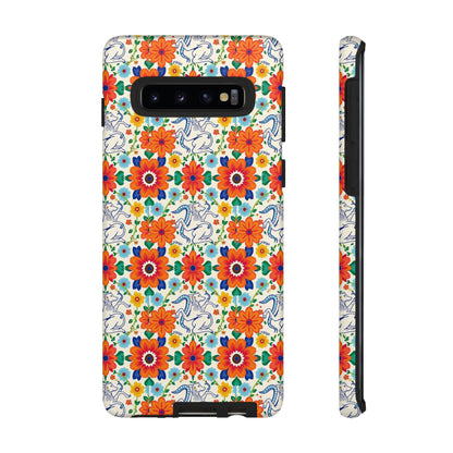 Tough Cases, Virgo, Zodiac v4, Flower Pattern