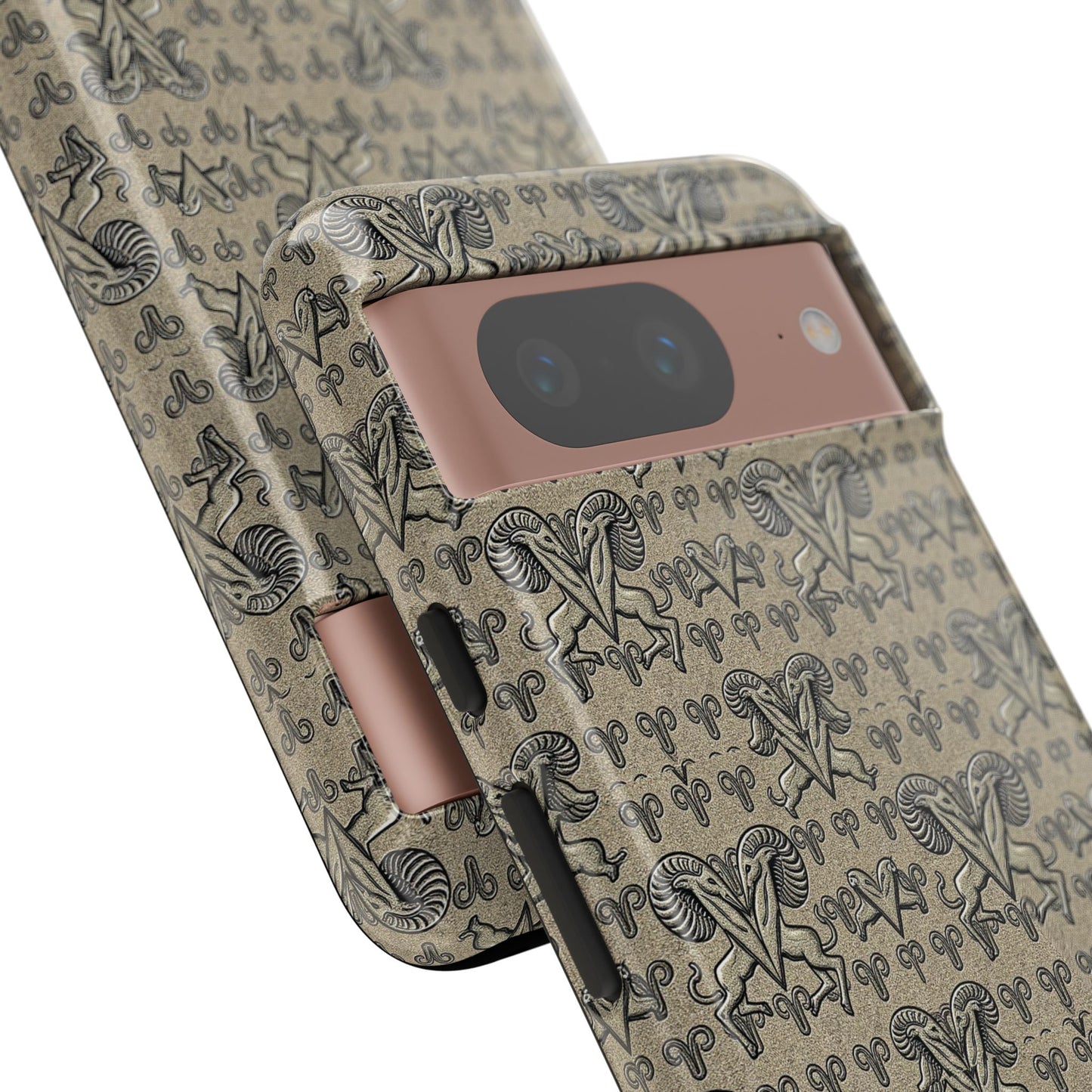 Tough Cases, Aries, Zodiac, Metal Pattern