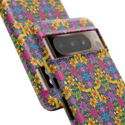 Tough Cases, Gemini, Zodiac v3, Flower Pattern