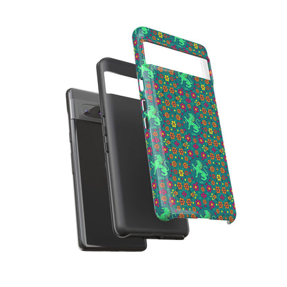 Tough Cases, Leo, Zodiac v3, Flower Pattern