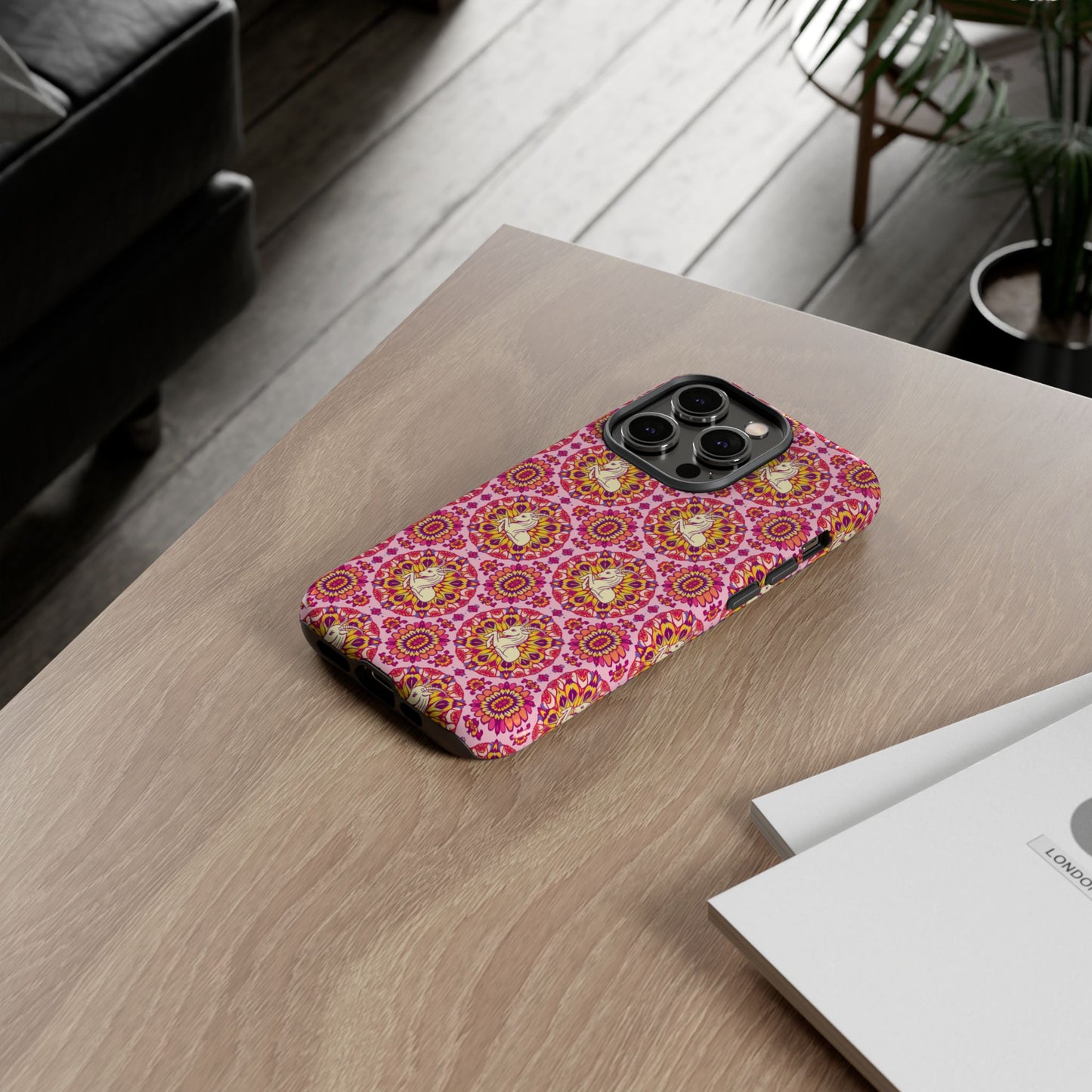Tough Cases, Capricorn, Zodiac v4, Flower Pattern