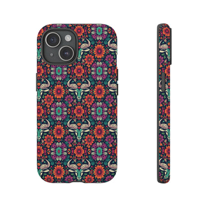 Tough Cases, Taurus, Zodiac v4, Flower Pattern