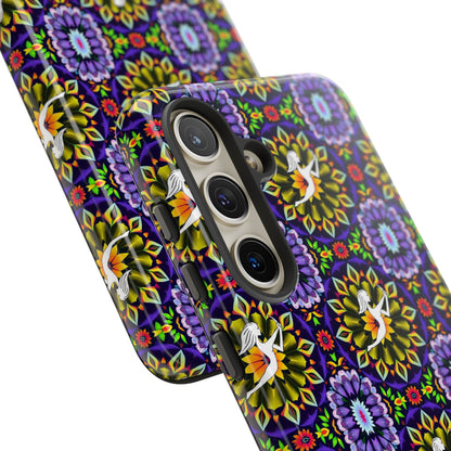 Tough Cases, Sagittarius, Zodiac v1, Flower Pattern