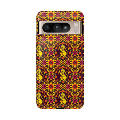 Tough Cases, Virgo, Zodiac v1, Flower Pattern