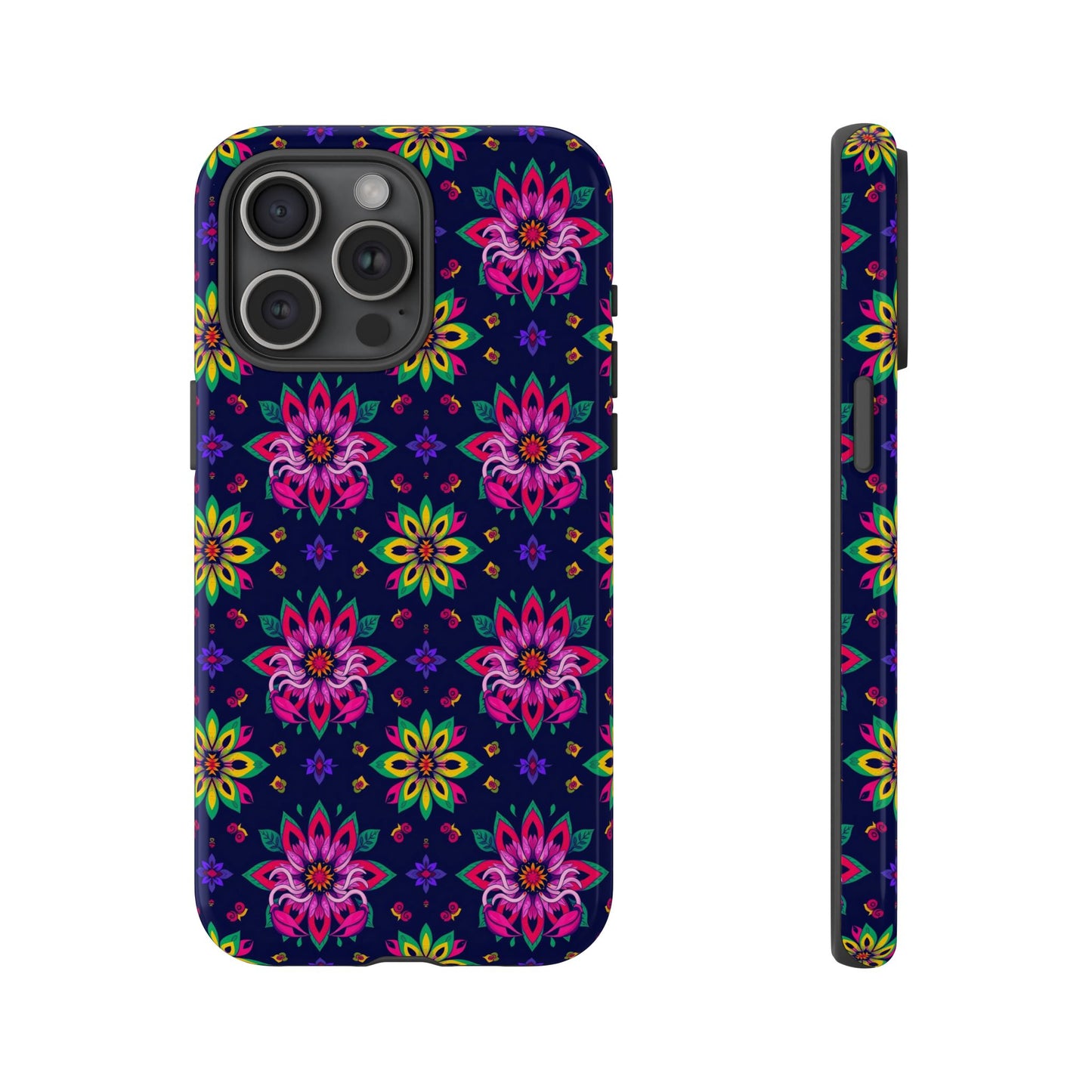 Tough Cases, Scorpio, Zodiac v4, Flower Pattern