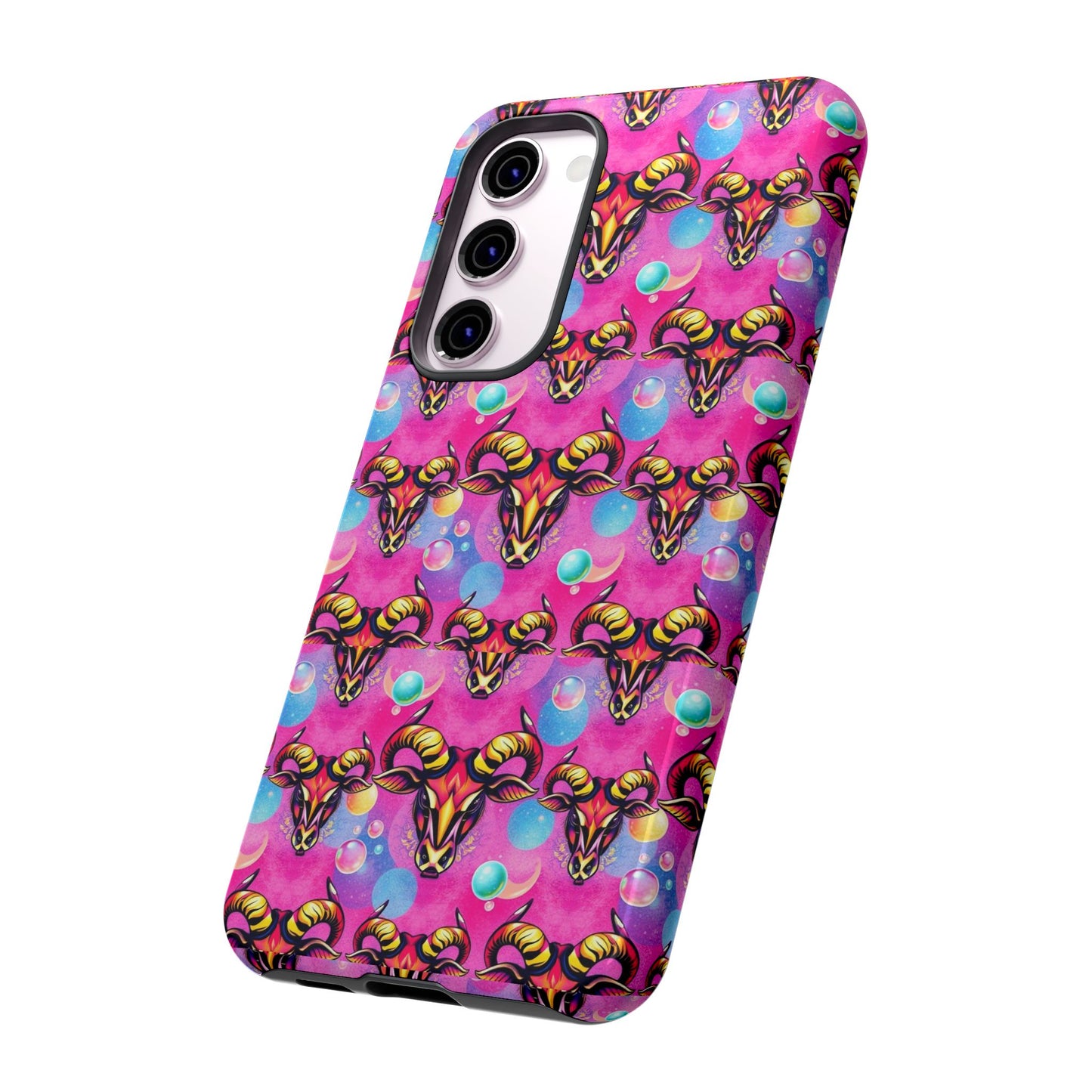Tough Cases, Taurus, Zodiac, Bubble Pattern