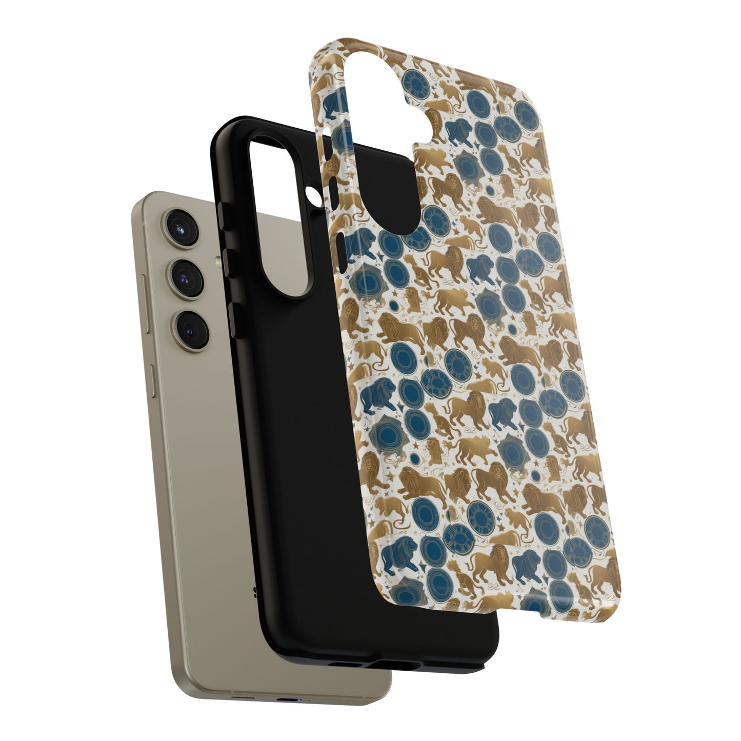 Tough Cases, Leo, Zodiac v2, Metal Pattern