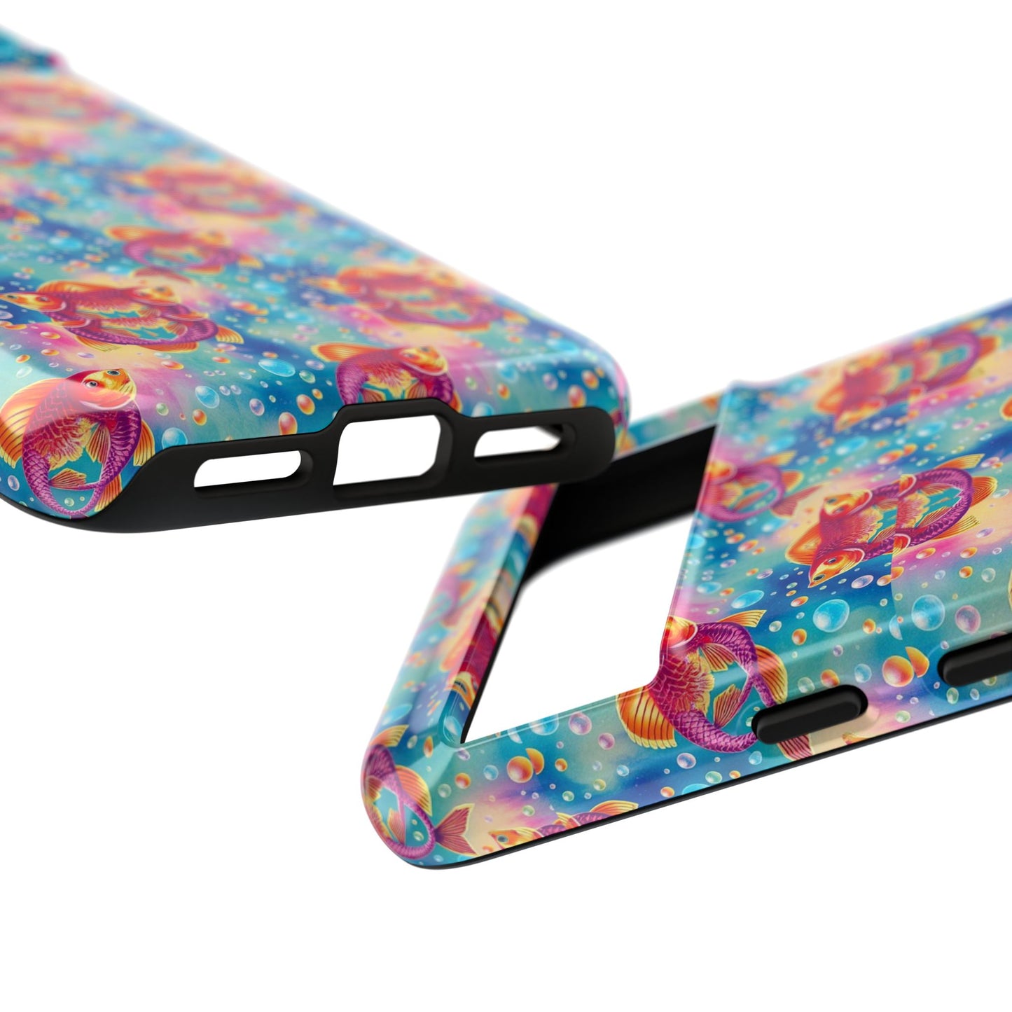 Tough Cases, Pisces, Zodiac v1, Bubble Pattern