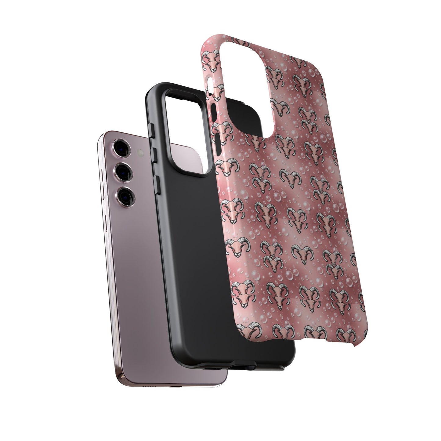 Tough Cases, Aries, Zodiac, Bubble Pattern