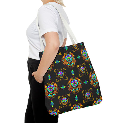 Tote Bag (AOP), Scorpio, Zodiac, Jewel Pattern