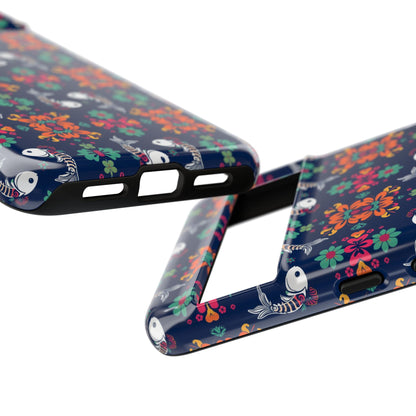 Tough Cases, Pisces, Zodiac, Flower Pattern