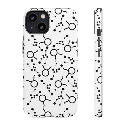 Tough Cases with the Taurus Zodiac sign for iPhone, Samsung Galaxy, and Google Pixel devices