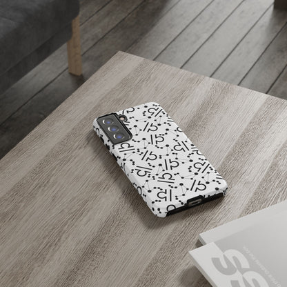 Tough Cases with the Libra Zodiac sign for iPhone, Samsung Galaxy, and Google Pixel devices