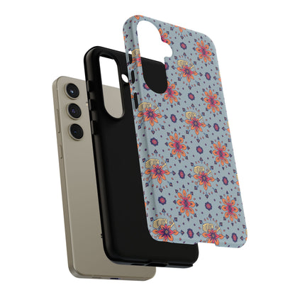 Tough Cases, Sagittarius, Zodiac v3, Flower Pattern