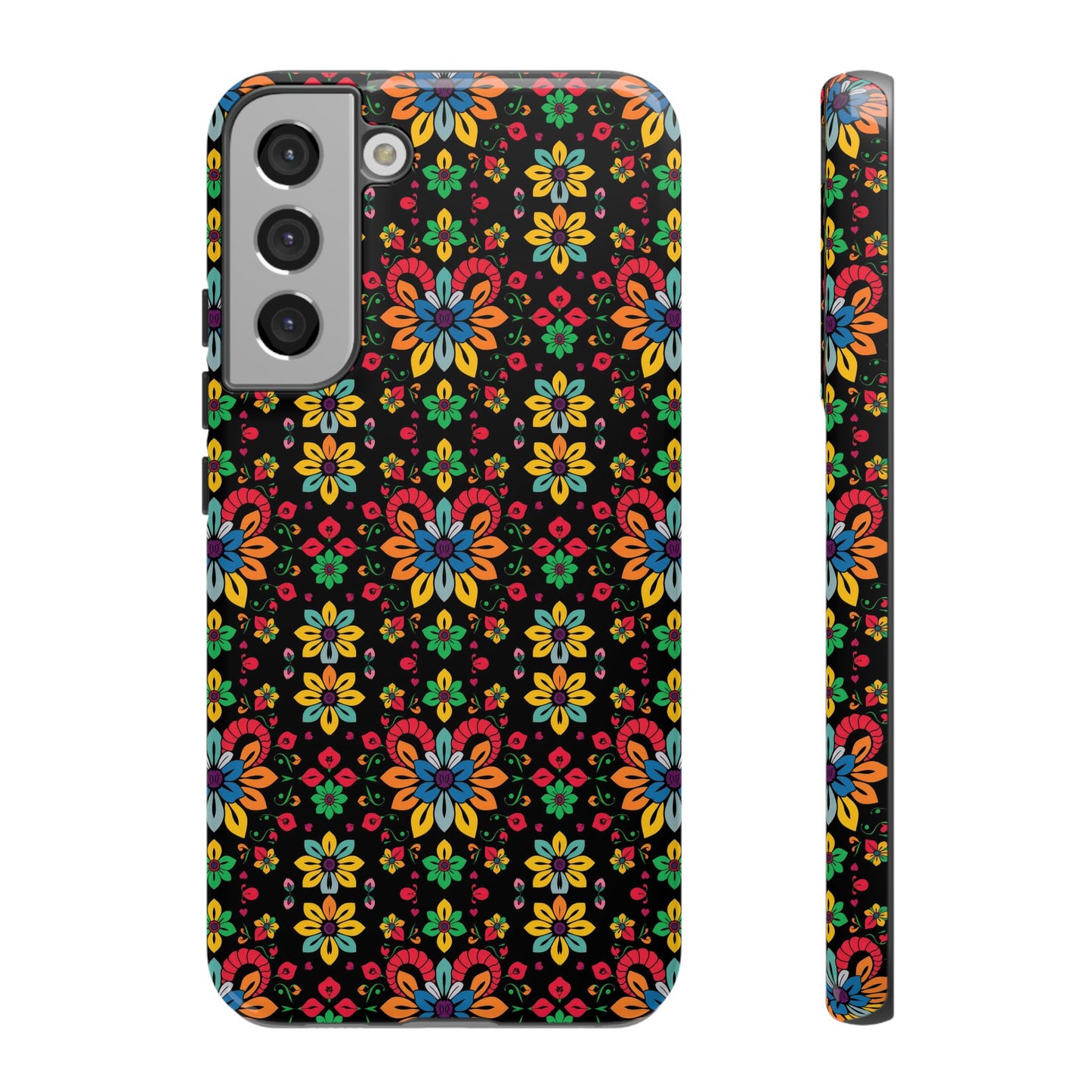 Tough Cases, Aries, Zodiac v2, Flower Pattern